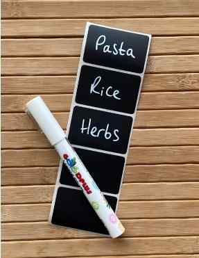 Chalkboard Labels + Pen