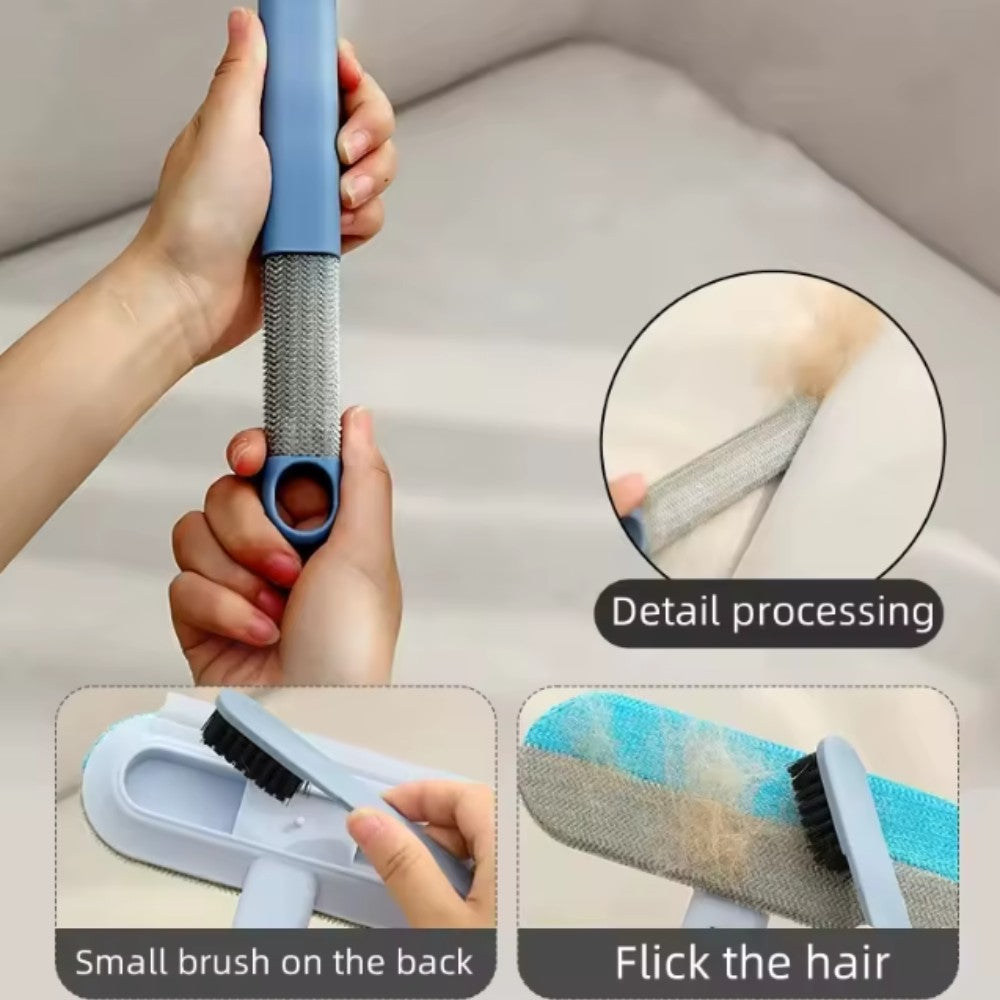 2-in-1 Cleaning Tool - Pet Hair Remover & Window Cleaner