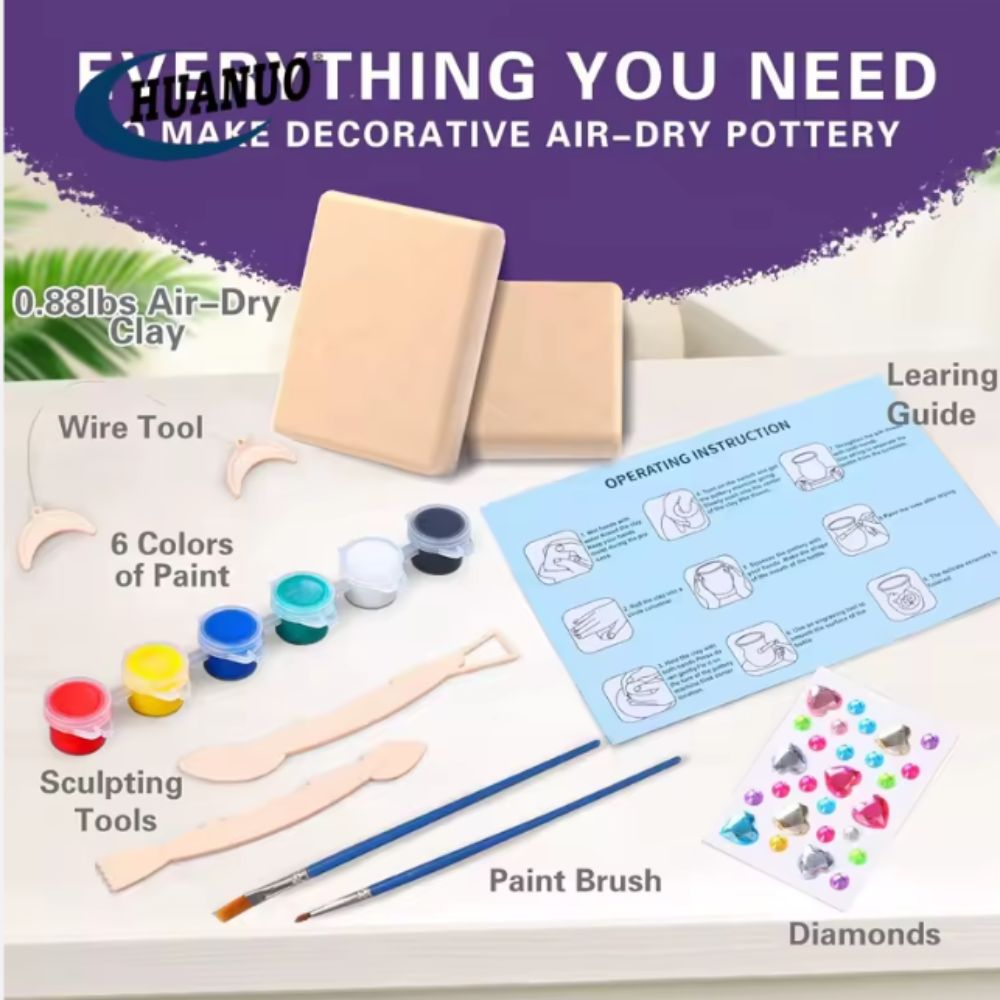 Kids Pottery Wheel Kit