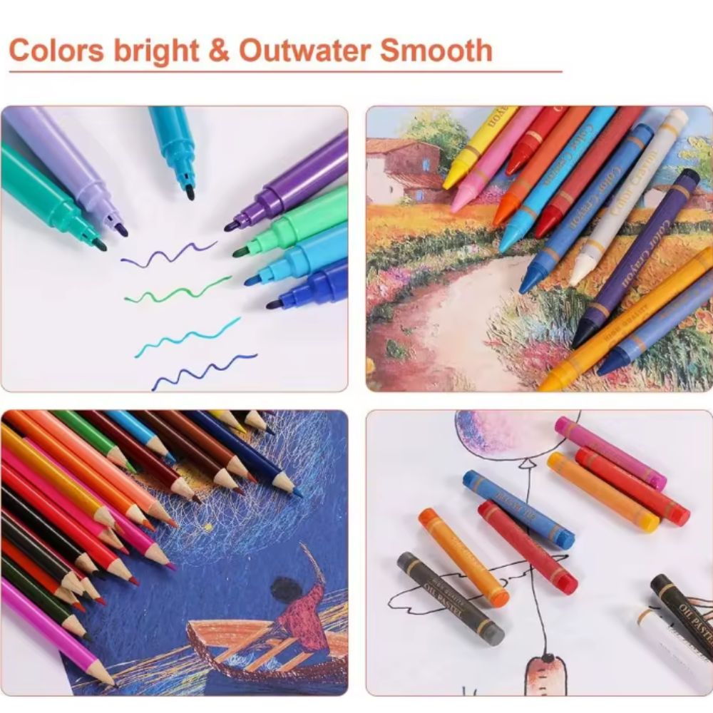 180-Piece Deluxe Art Set