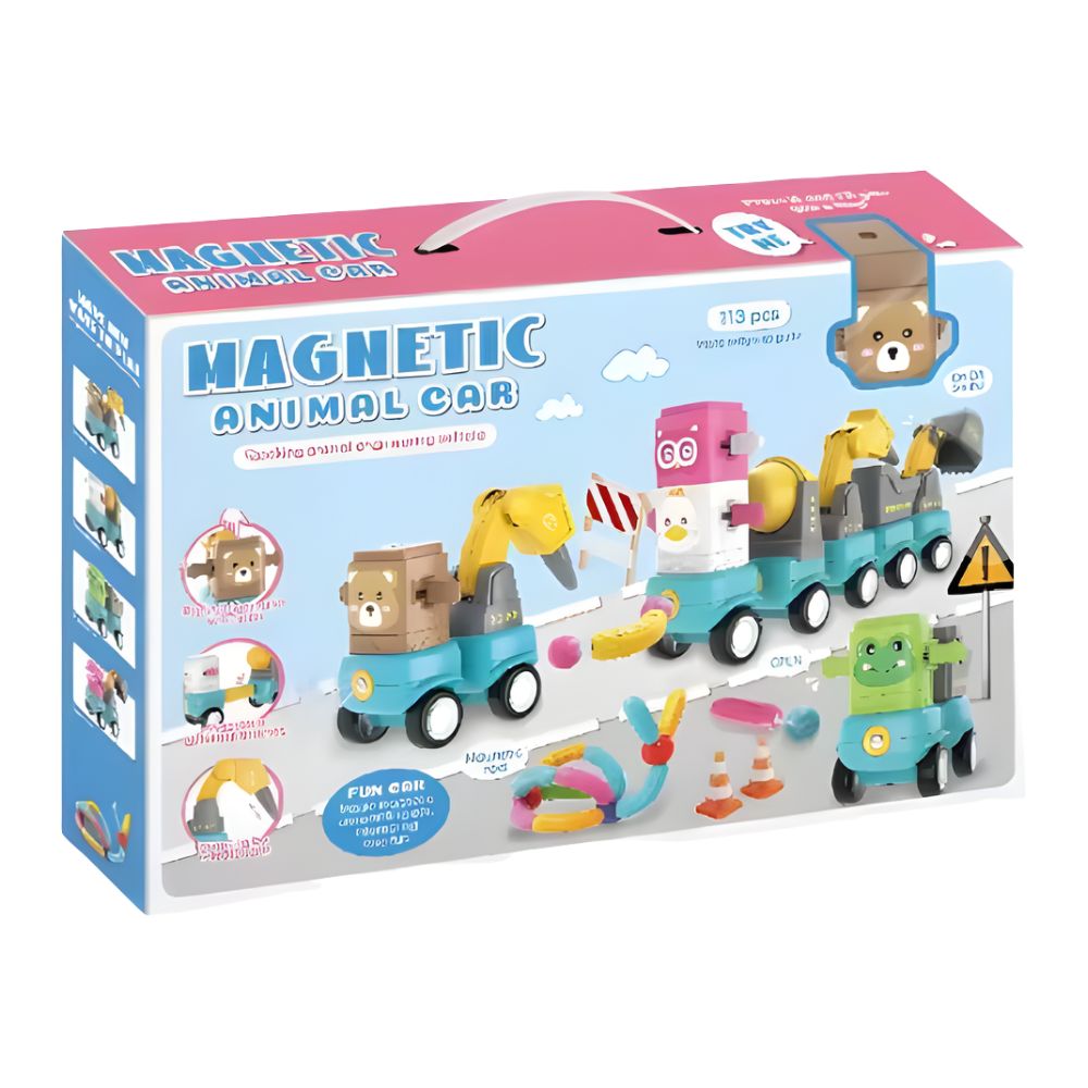 Magnetic Animal Car Set