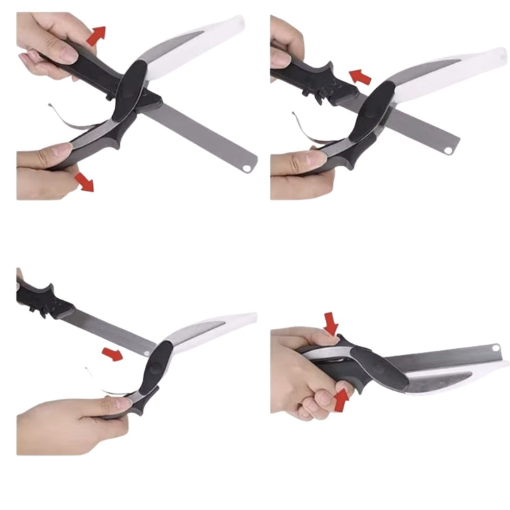2-in-1 Vegetable Cutter and Knife