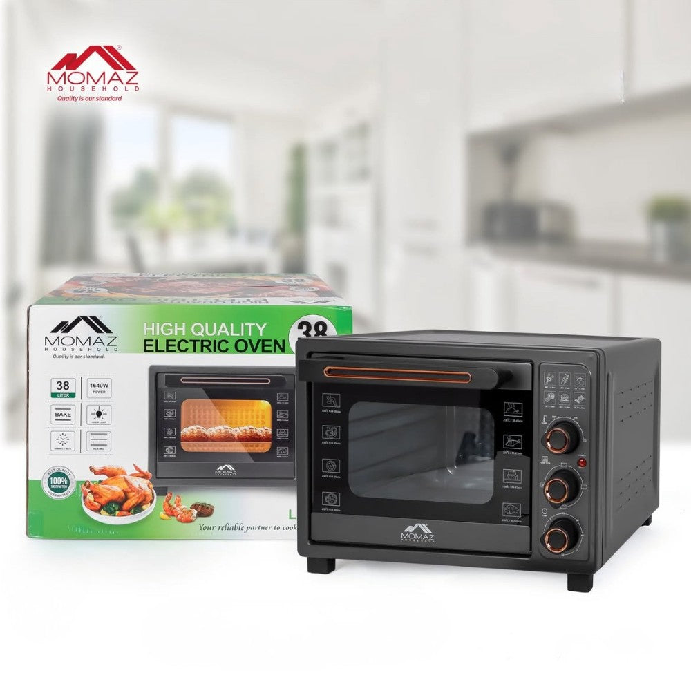 Momaz Electric Oven (38L / 1640W)