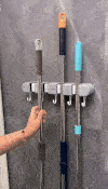 Mop Holder (4 slots)