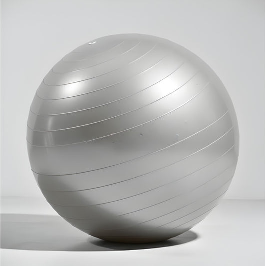Silver Gym Ball