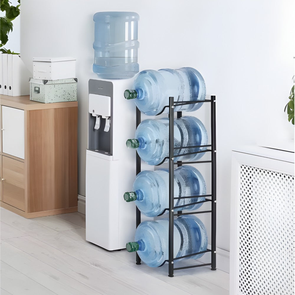 Metal Water Jug Rack Stand