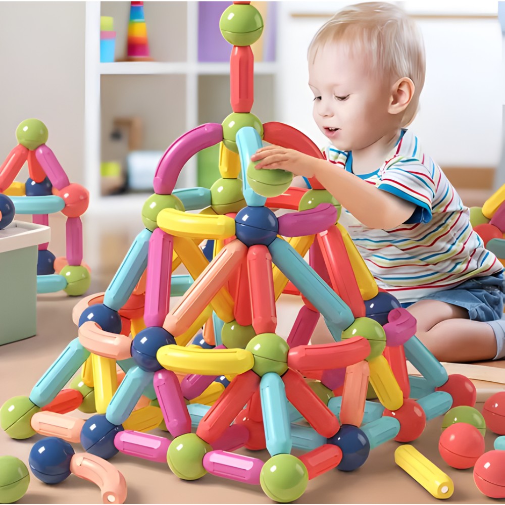 Magic Magnetic Building Sticks (58pcs)