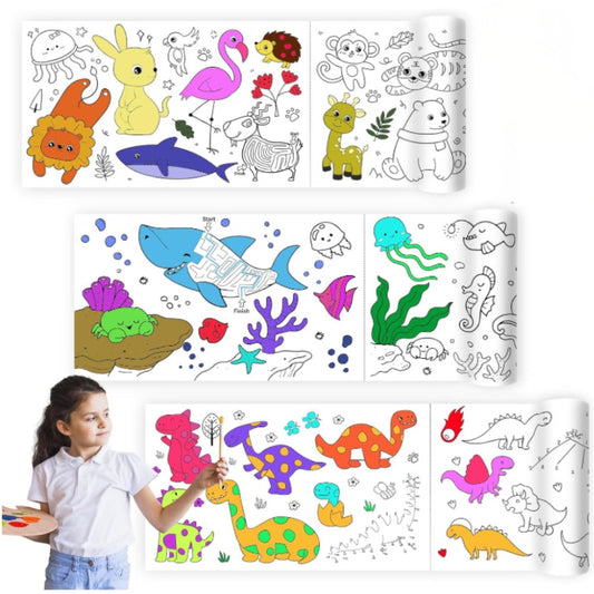 3 meter Coloring Paper Roll