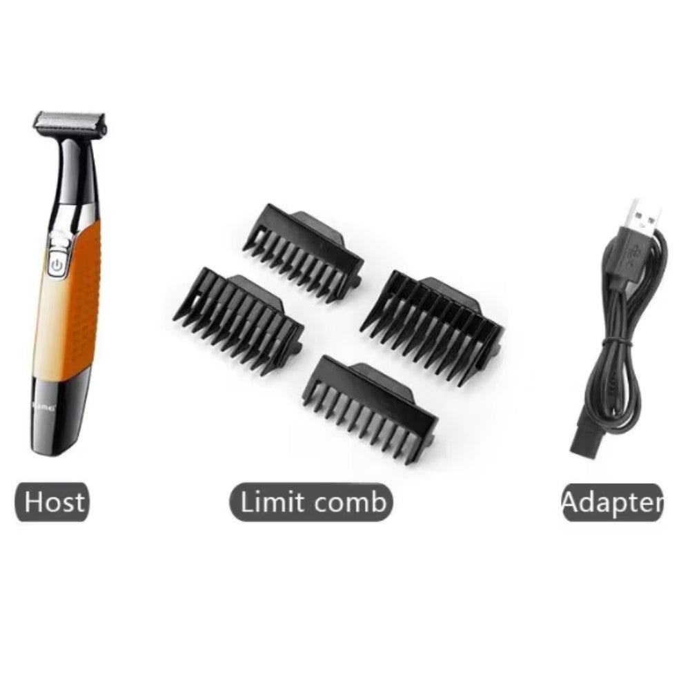 Kemei KM 1910 Rechargeable Beard and Hair Trimmer