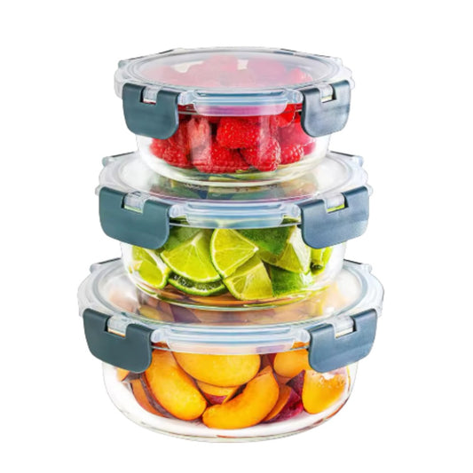Glass Storage Containers (3pcs)